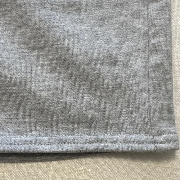 ALO Yoga Gray Women's Athletic Shorts - Picture 2 of 5